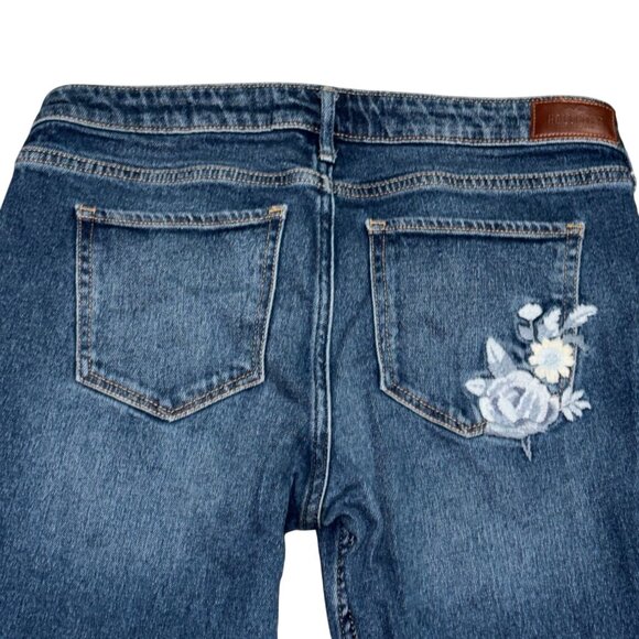 Hollister Low-Rise Super Skinny Embroidered Pocket Jeans-11R-GUC - Picture 8 of 9